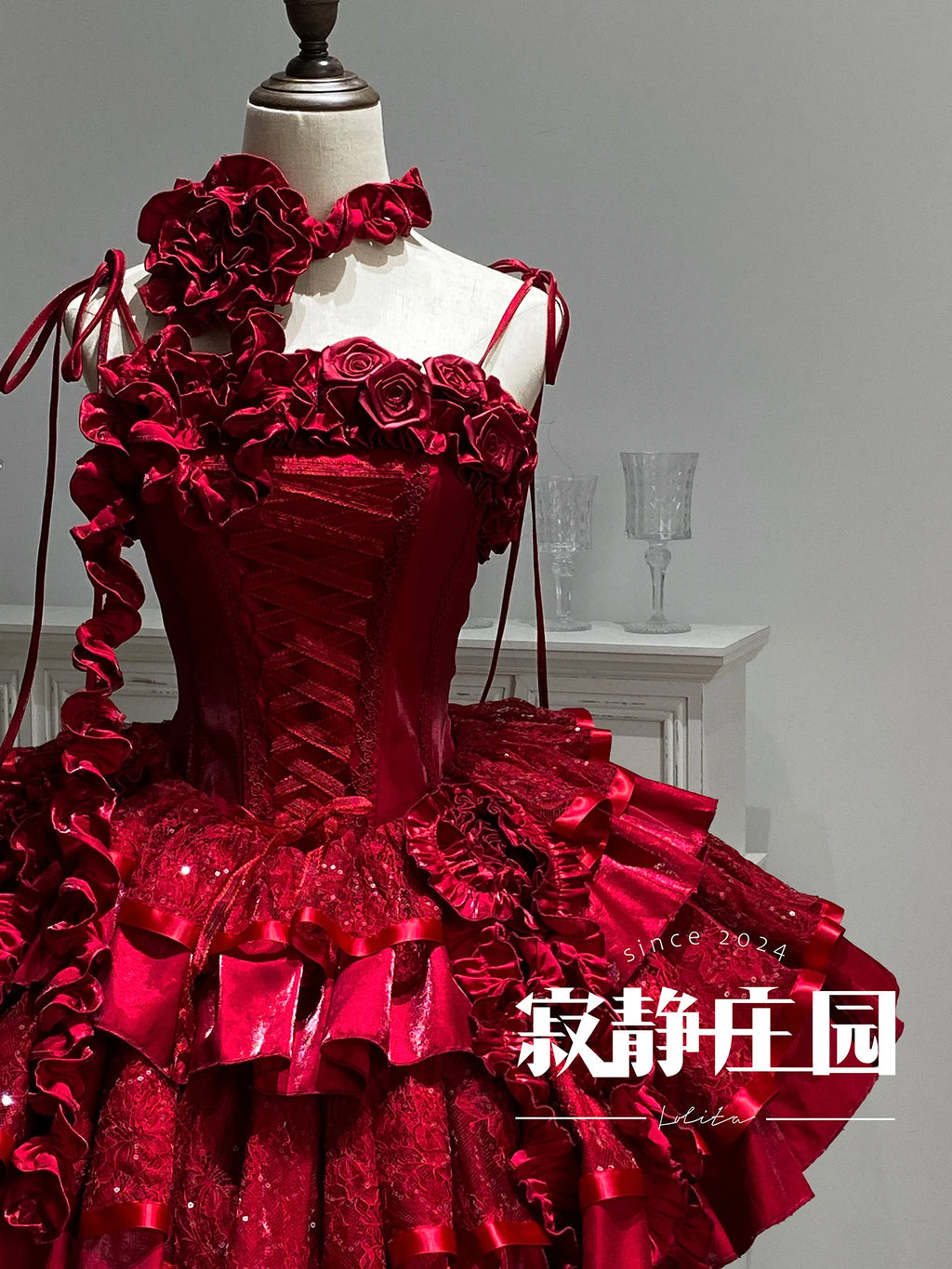 Original Purple Lolita Dark Gothic Fishbone Long Dress 2025 Halloween Christmas Cos Maxi Dresses for Women Sweet Wedding Dress