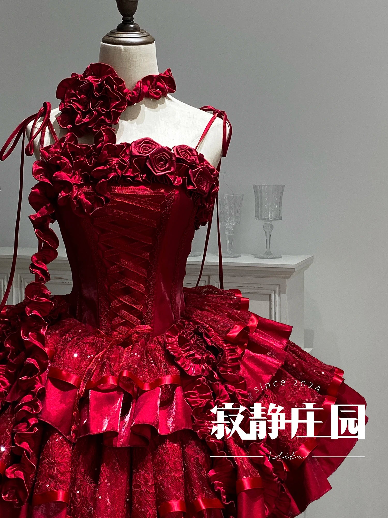 Original Purple Lolita Dark Gothic Fishbone Long Dress 2025 Halloween Christmas Cos Maxi Dresses for Women Sweet Wedding Dress