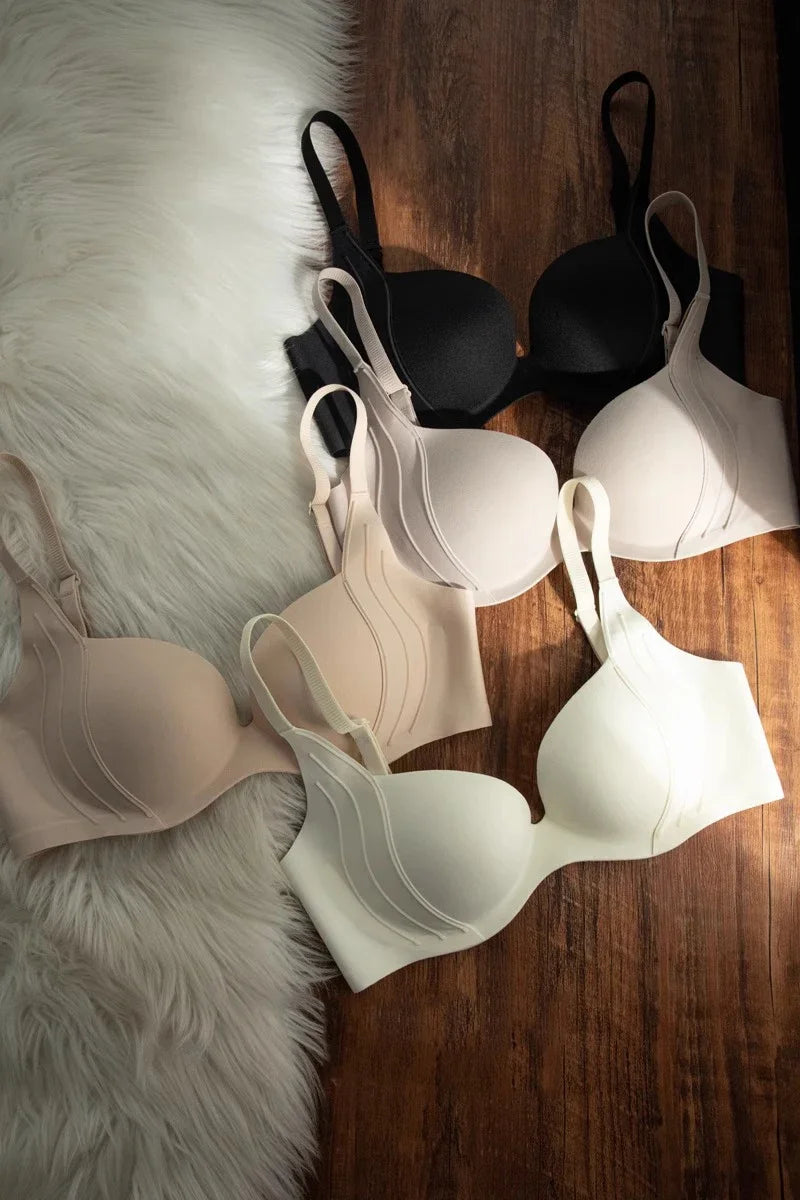 The Giverny Lace Lingerie Set | Push-Up Bra & Brief | Floral Lace Underwire | Parisian Princess