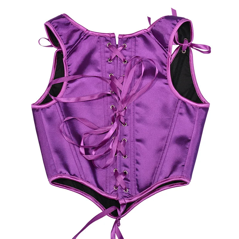 The Palais Boned Bustier | Classic Parisian Overbust Corset | Renaissance Structural Bodice Top | Parisian Princess