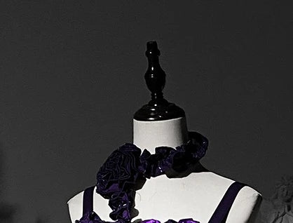 Original Purple Lolita Dark Gothic Fishbone Long Dress 2025 Halloween Christmas Cos Maxi Dresses for Women Sweet Wedding Dress