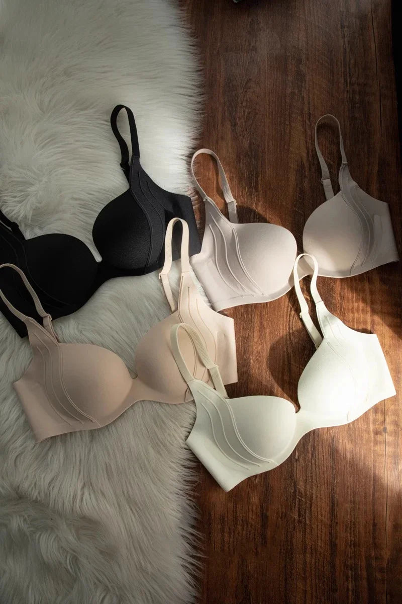 The Giverny Lace Lingerie Set | Push-Up Bra & Brief | Floral Lace Underwire | Parisian Princess