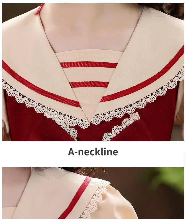 Petite Princess Lolita  Cute Princess Dress New Children's Fashion Birthday Dresses Tutu Send Headpiece 3-15Y 2023