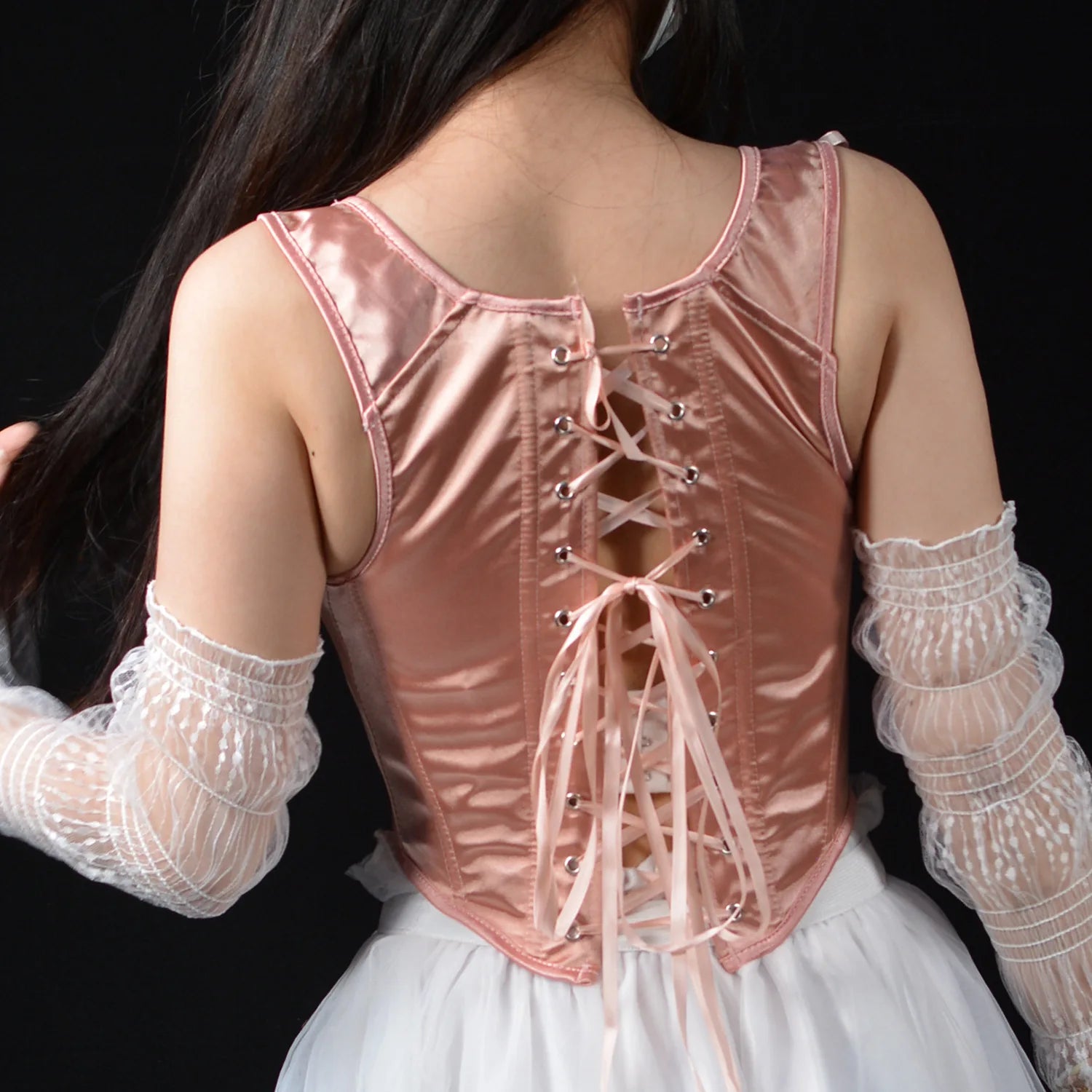 The Palais Boned Bustier | Classic Parisian Overbust Corset | Renaissance Structural Bodice Top | Parisian Princess