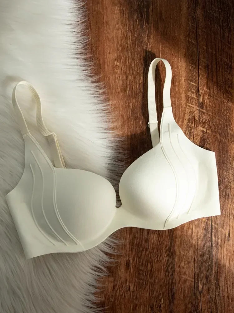 The Giverny Lace Lingerie Set | Push-Up Bra & Brief | Floral Lace Underwire | Parisian Princess