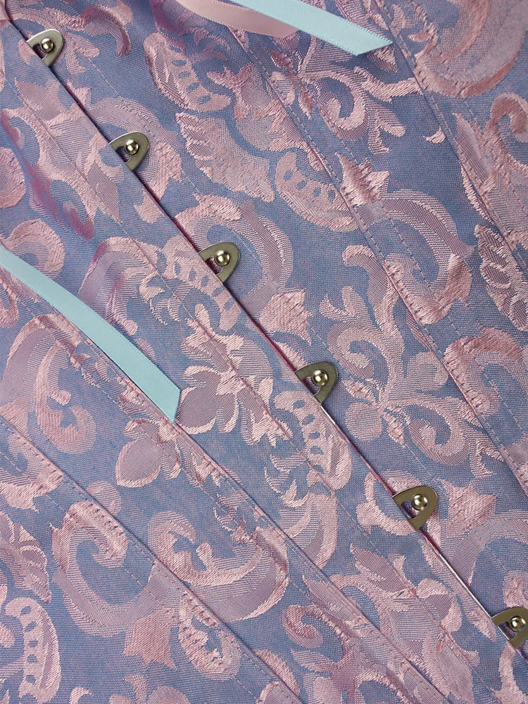 European and American gathered waist corset, retro shaping bodice, stomach belt, tight binding corset waist seal