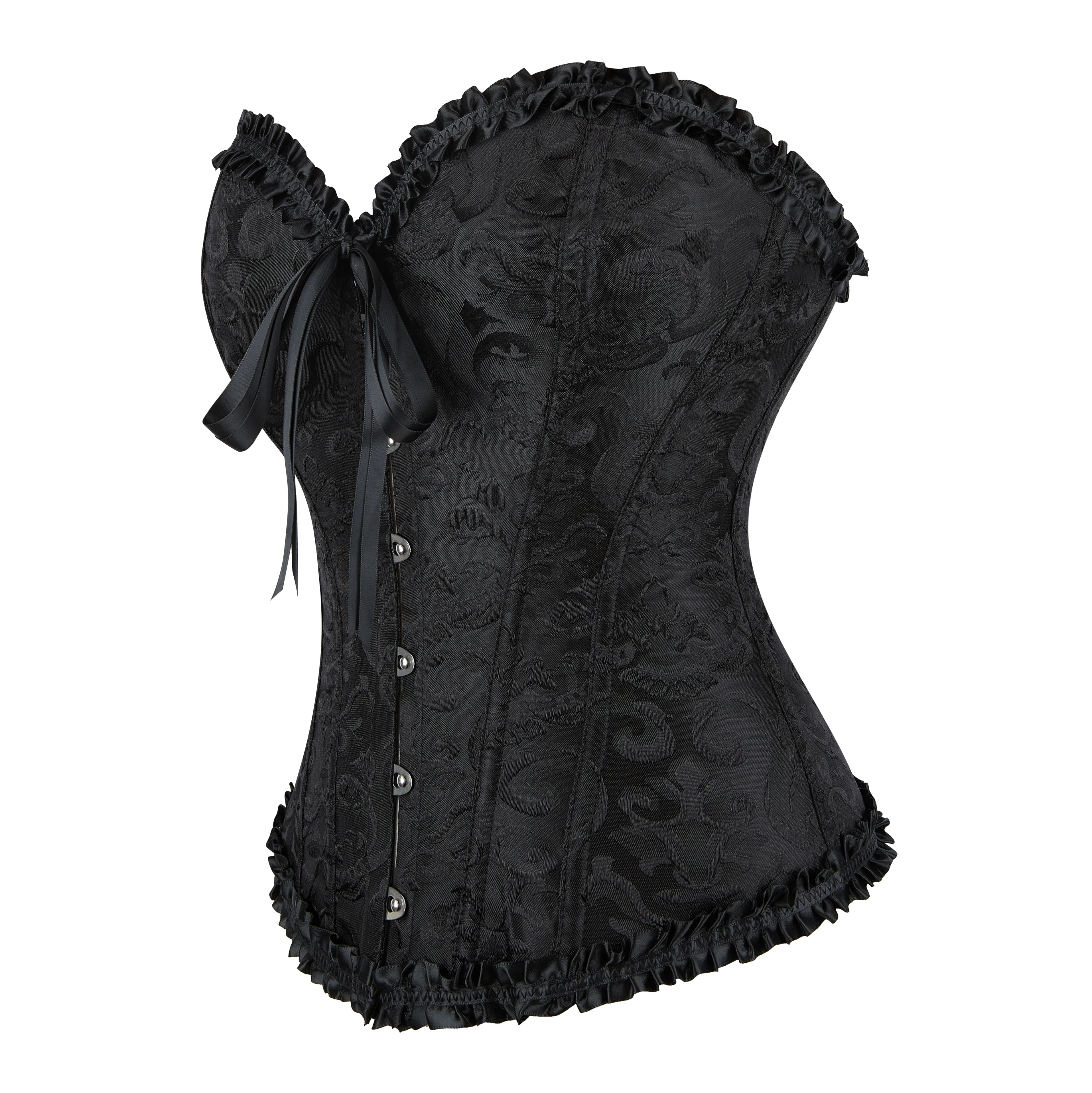 European and American gathered waist corset, retro shaping bodice, stomach belt, tight binding corset waist seal