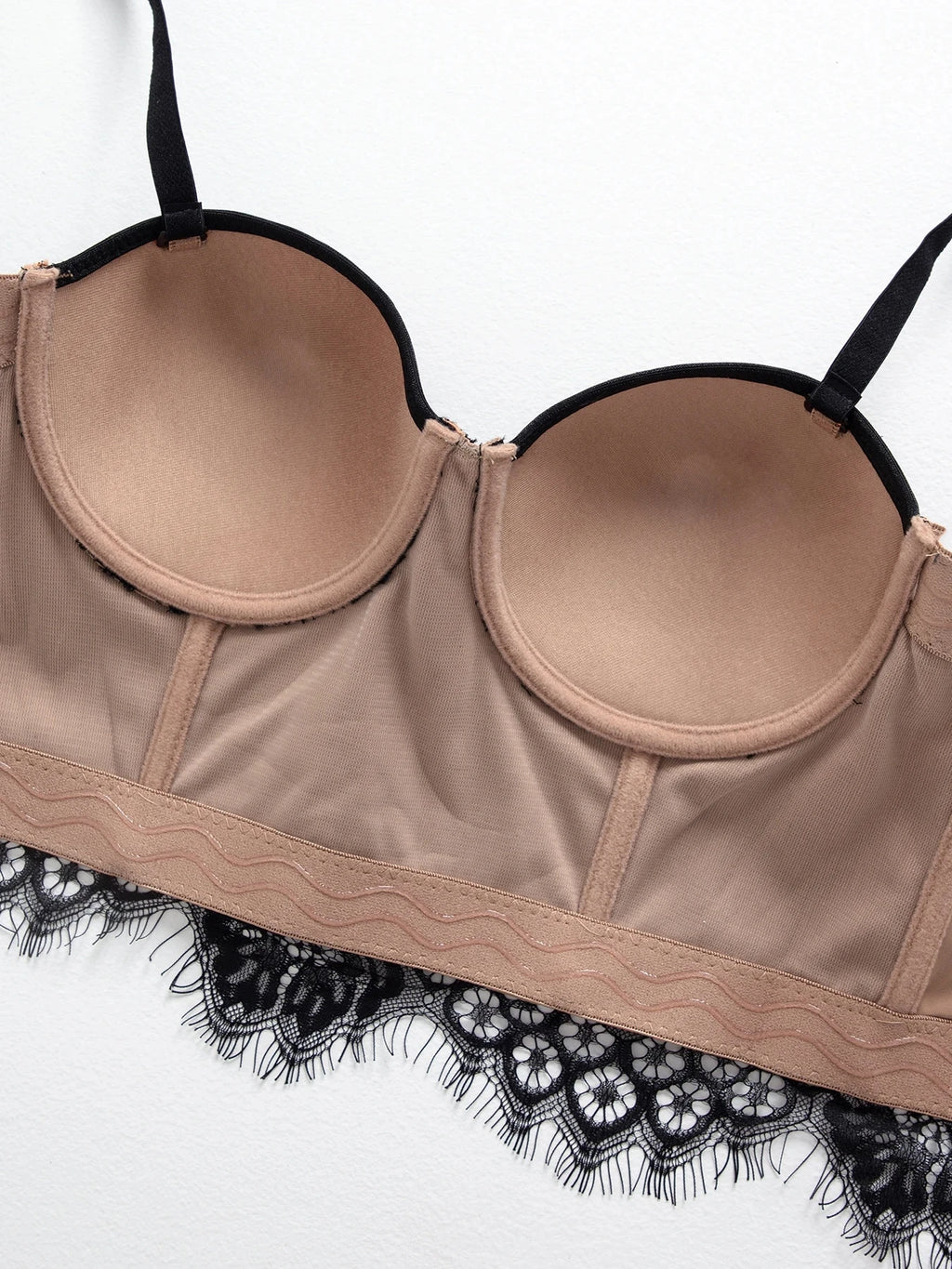 The Versailles Floral Lace Bustier | Sweet Corset Crop Top | Everyday Shaping Top | Parisian Princess