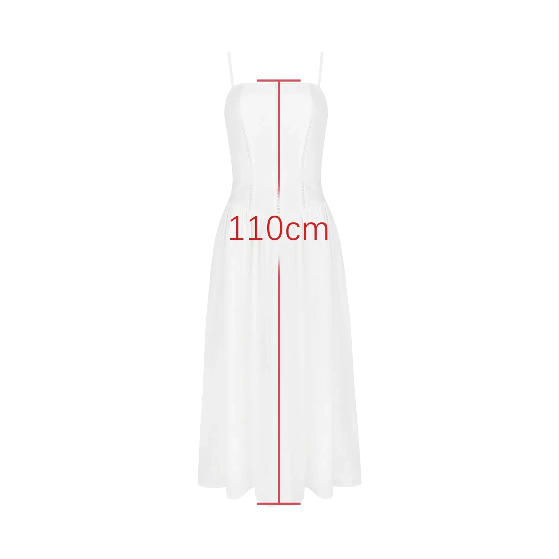 The Saint-Tropez Knotted Gown | French Corset-Detail Spaghetti Strap Mini | Flowy White Summer Beach Dress | Parisian Princess