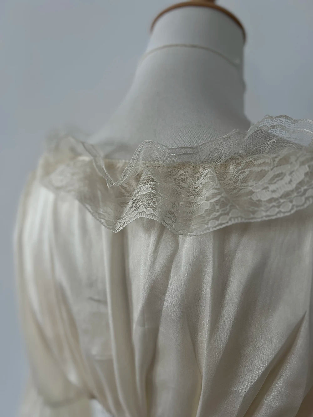 ParisianLace Strap Shirt Women Fashion Print Splice Temperament Gentle Sweet Solid Slim O-neck Spring Chic Female Top 2024