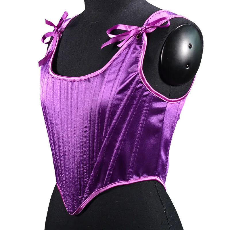 The Palais Boned Bustier | Classic Parisian Overbust Corset | Renaissance Structural Bodice Top | Parisian Princess