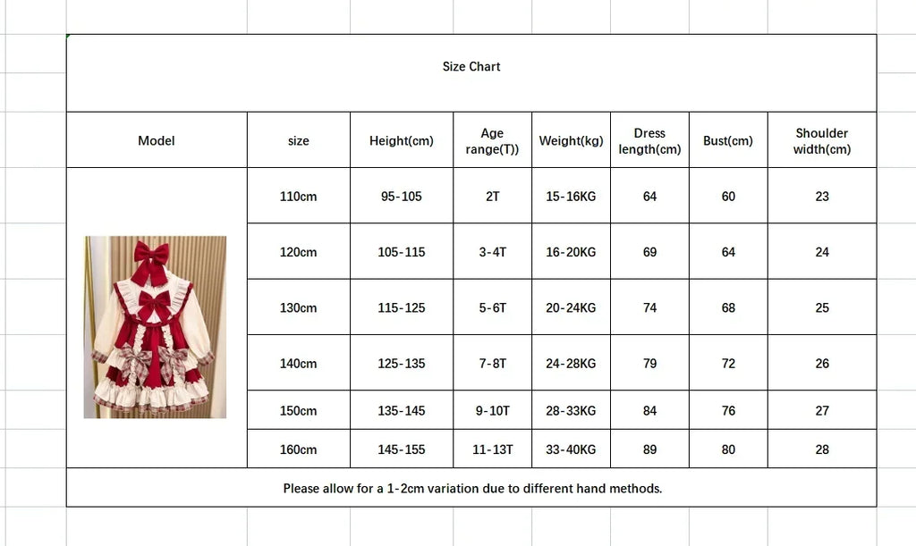 Petite Princess Lolita  Cute Princess Dress New Children's Fashion Birthday Dresses Tutu Send Headpiece 3-15Y 2023