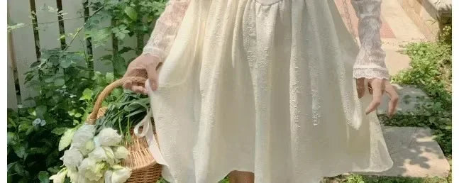 Lace Sun Protection Clothing Women's Summer Outerwear with Strap Vest Top Short Slim Long Sleeve Shirt Coat Gentle Breeze