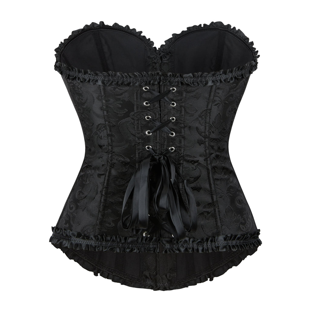 European and American gathered waist corset, retro shaping bodice, stomach belt, tight binding corset waist seal