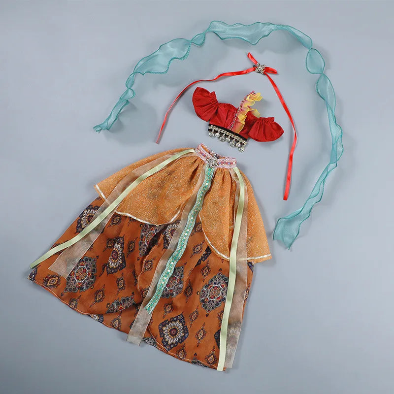 The Palais Doll Gown | 1/3 BJD Lolita Style Palace Skirt | 60cm Female Doll Dress & Accessories | Parisian Princess