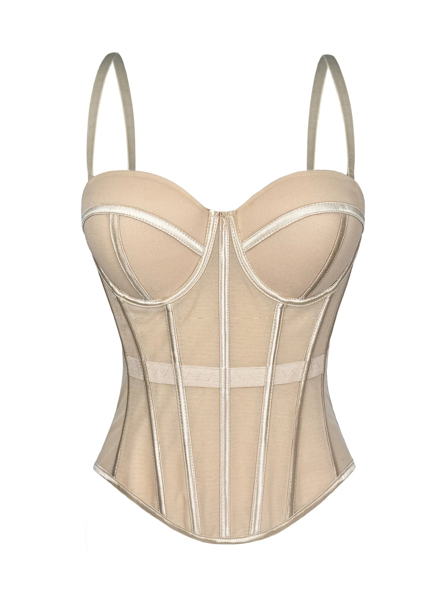 The Versailles Floral Lace Bustier | Sweet Corset Crop Top | Everyday Shaping Top | Parisian Princess