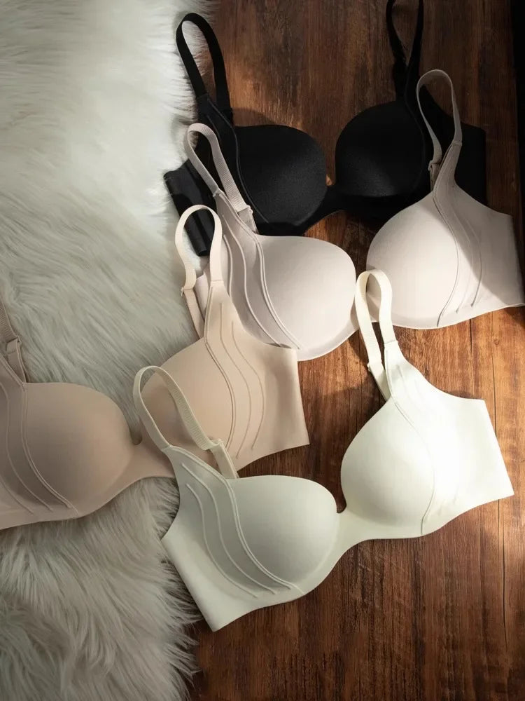 The Giverny Lace Lingerie Set | Push-Up Bra & Brief | Floral Lace Underwire | Parisian Princess