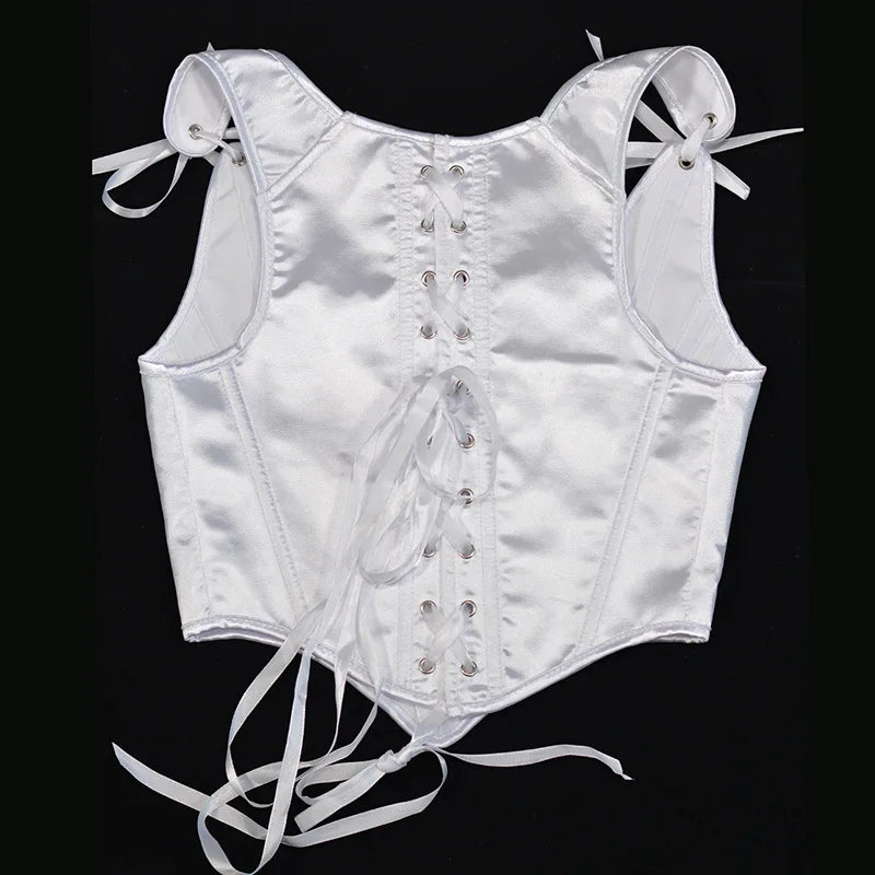The Palais Boned Bustier | Classic Parisian Overbust Corset | Renaissance Structural Bodice Top | Parisian Princess