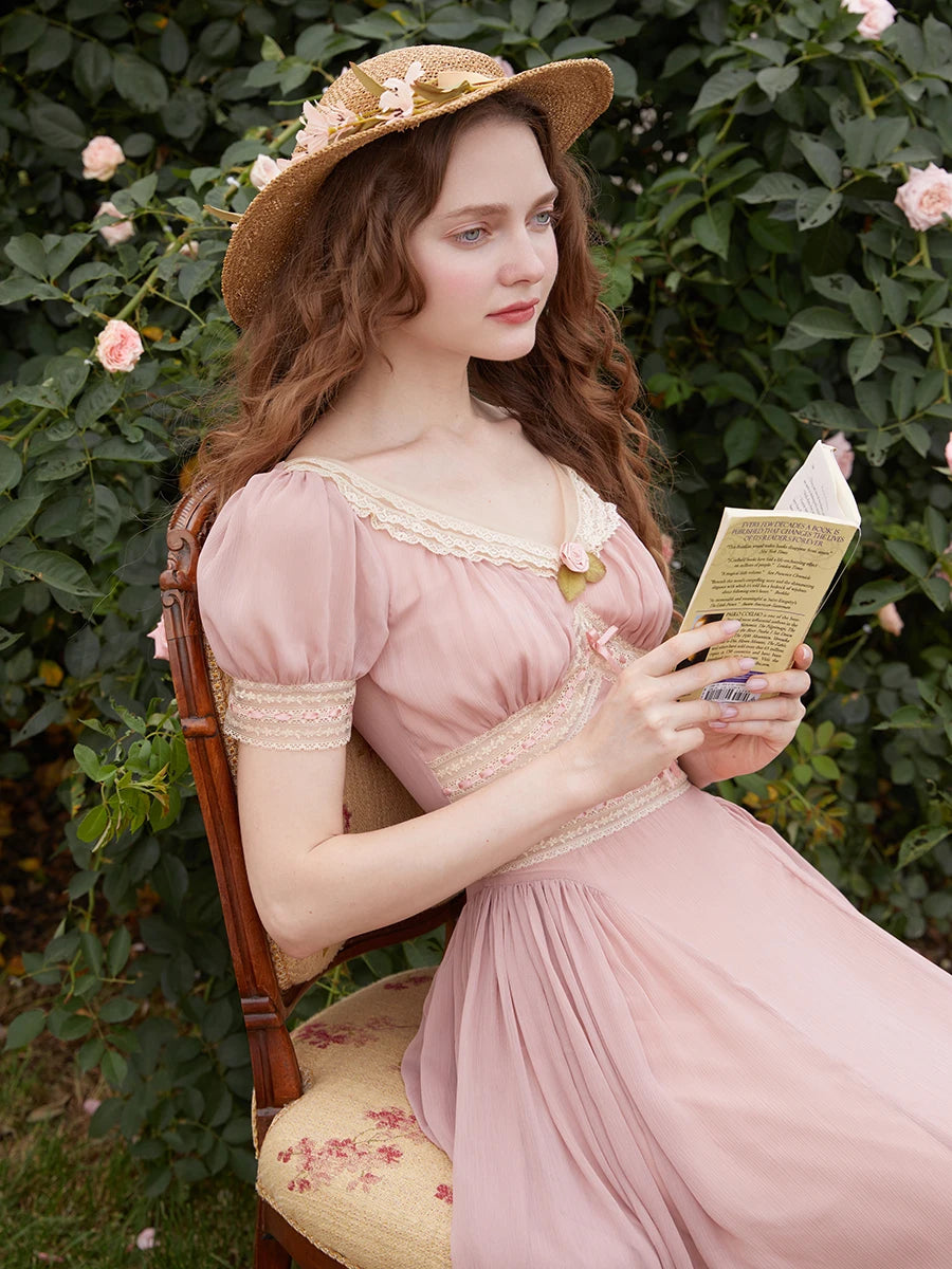 The Prairie Enchantress Gown: A Spring 2026 Masterpiece | French Countryside Tiered Lace Maxi | Parisian Princess
