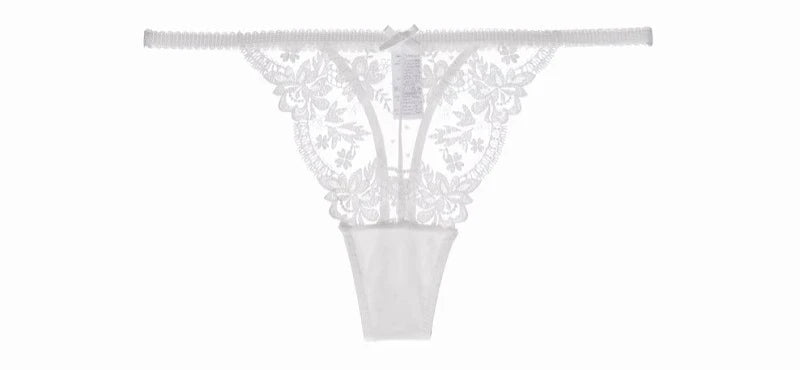 The Jardin Floral Lace Bra & Brief Set | Push-Up Underwire 3/4 Cup | Lace Lingerie | Black & White | Parisian Princess