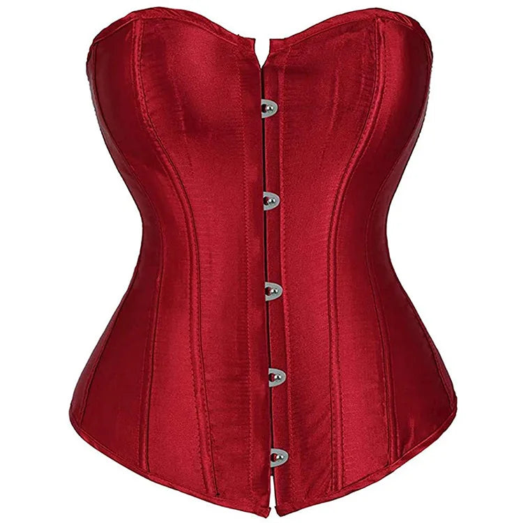 Gothic Corset Shapewear Women Steampunk Lace Up Waist Trainer Body Shaper Bustiers Top Fashion Shaping Clothing Streetwear