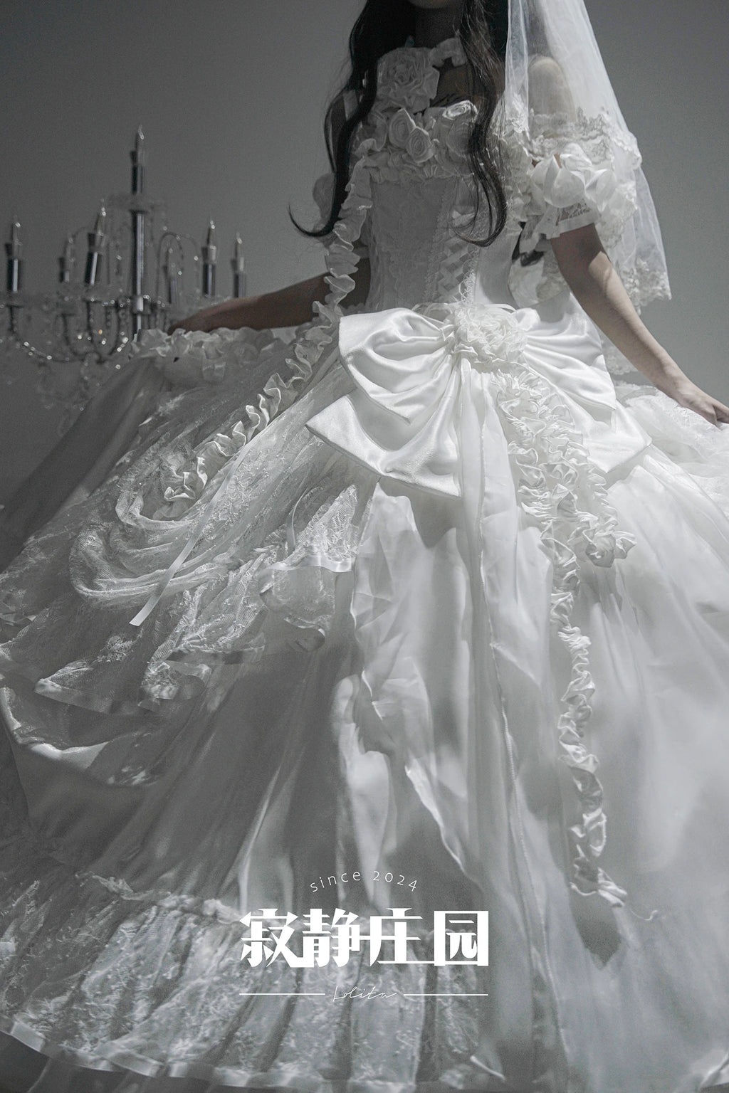 Original Purple Lolita Dark Gothic Fishbone Long Dress 2025 Halloween Christmas Cos Maxi Dresses for Women Sweet Wedding Dress