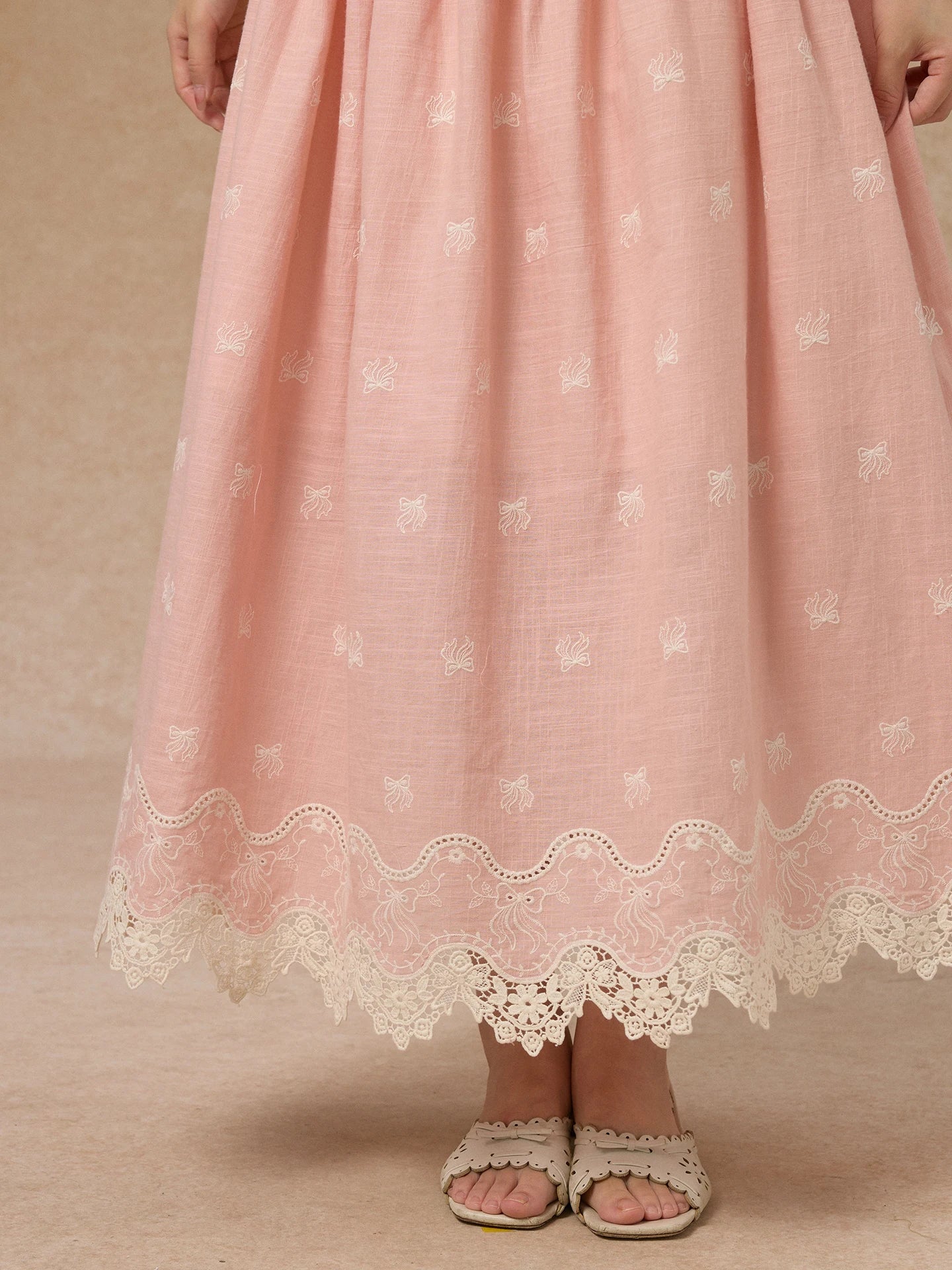 80-102cmSummer Pink Birthday Party Long Dress Women Vintage ElegantSlim Sexy Boat Neck Hollow Out Embroidery Lace Fishbone Dress
