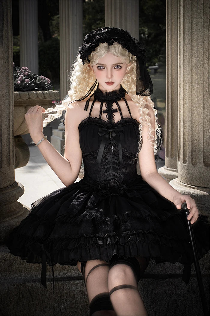 The Versailles Layered Tulle Corset | Jacquard Lace-Up Bustier | Pre-Order Exclusive | Parisian Princess