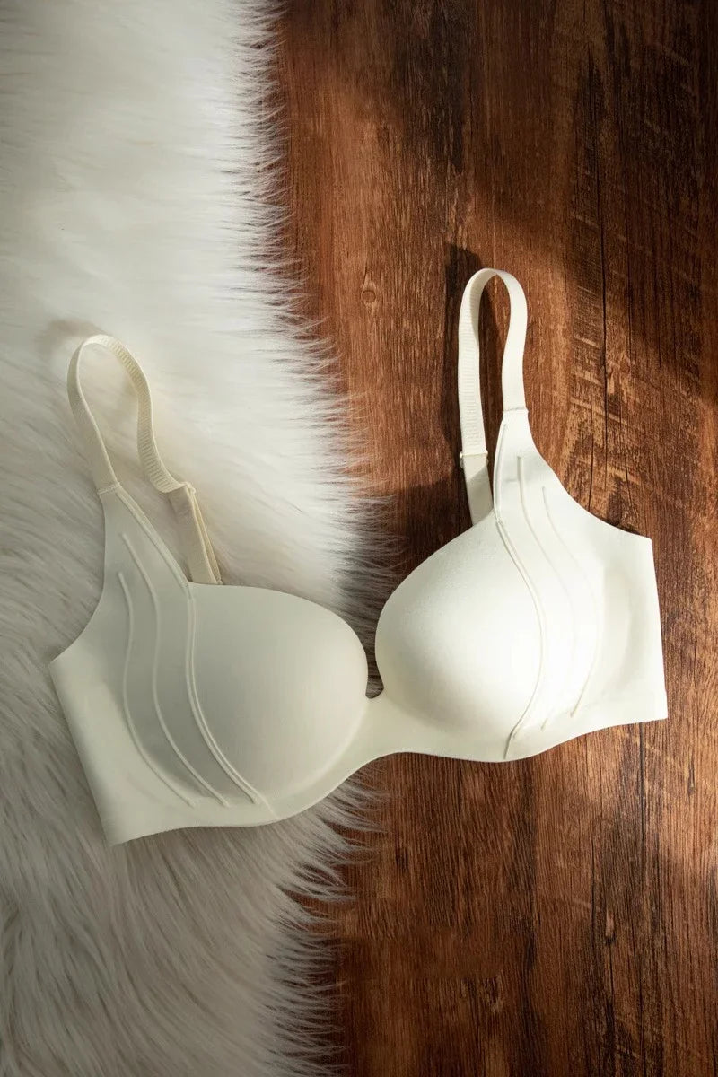 The Giverny Lace Lingerie Set | Push-Up Bra & Brief | Floral Lace Underwire | Parisian Princess