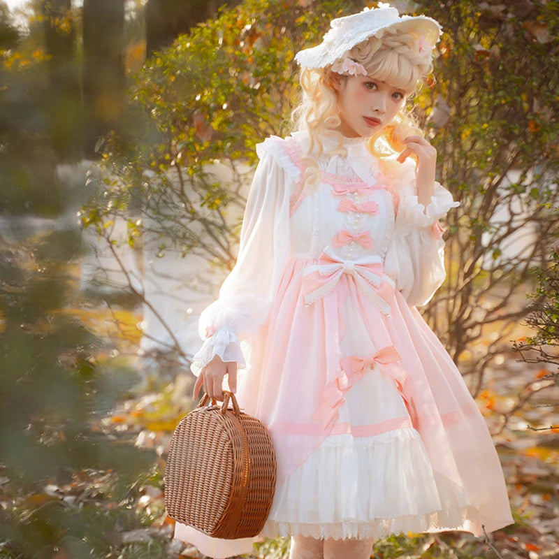 The Sweetheart Rose Suspender Set | Inclusive A-Line Lace Dress & Divine White Blouse | Parisian Plus Collection | Parisian Princess