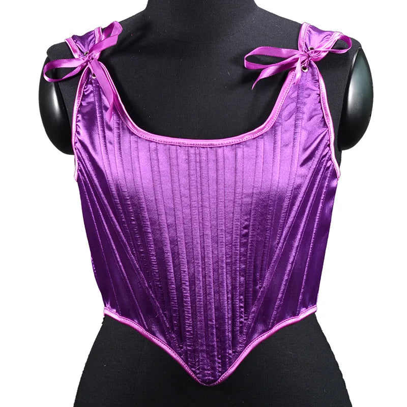 The Palais Boned Bustier | Classic Parisian Overbust Corset | Renaissance Structural Bodice Top | Parisian Princess