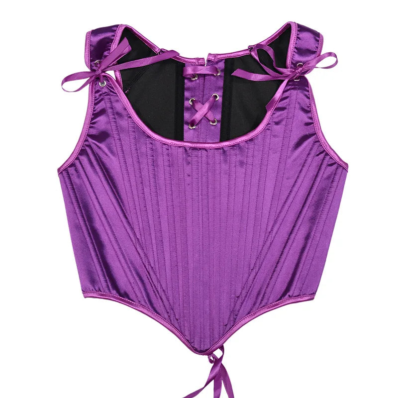 The Palais Boned Bustier | Classic Parisian Overbust Corset | Renaissance Structural Bodice Top | Parisian Princess