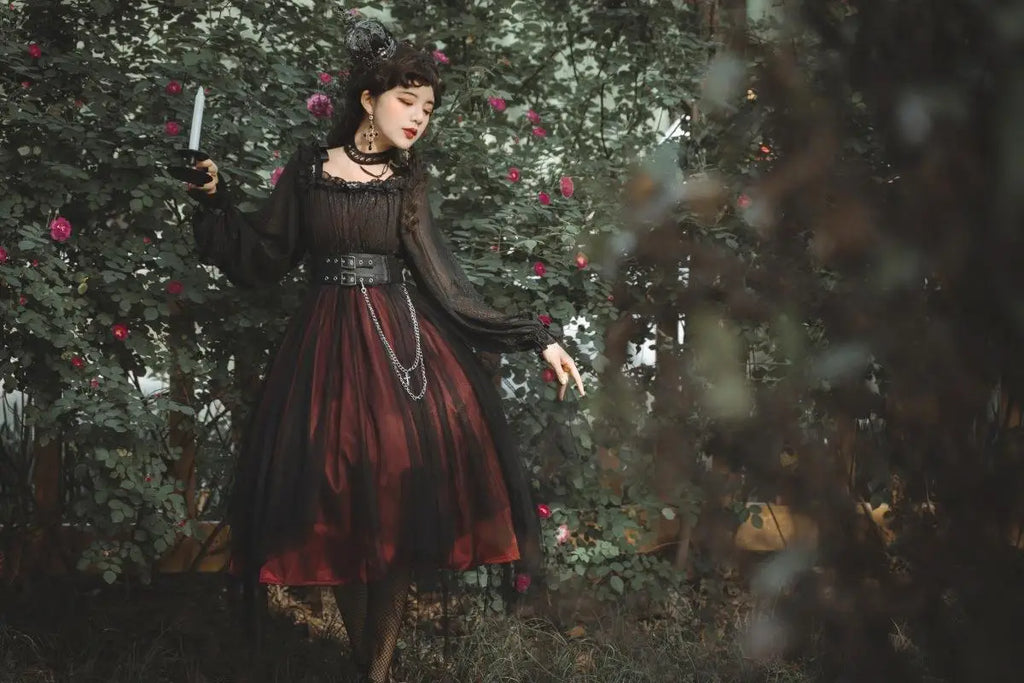 The Aurelia Gothica Gauze Skirt | Hand-Stitched Apricot Maxi | French Flounce Skirt with Ear Fringe | Parisian Princess