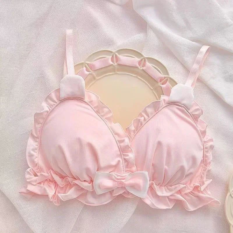 Little White Rabbit Parisian Princess Signature Cotton Lingerie Set