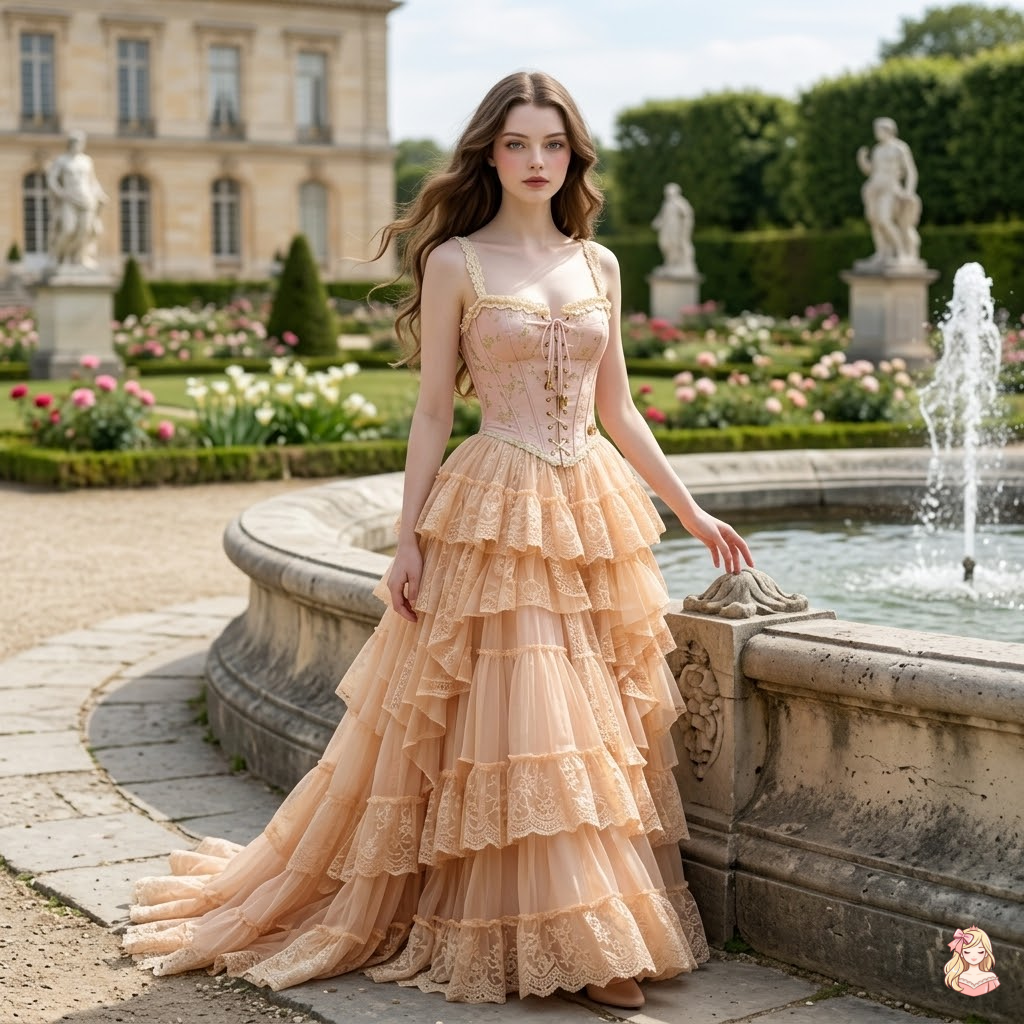 The Petit Trianon Jacquard Corset | Pink Fishbone Lace Bustier | Solid Coquette Crop Top | Parisian Princess