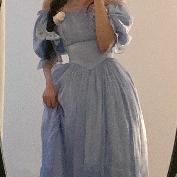 Women's French Hepburn Fashion Lace Up Dress