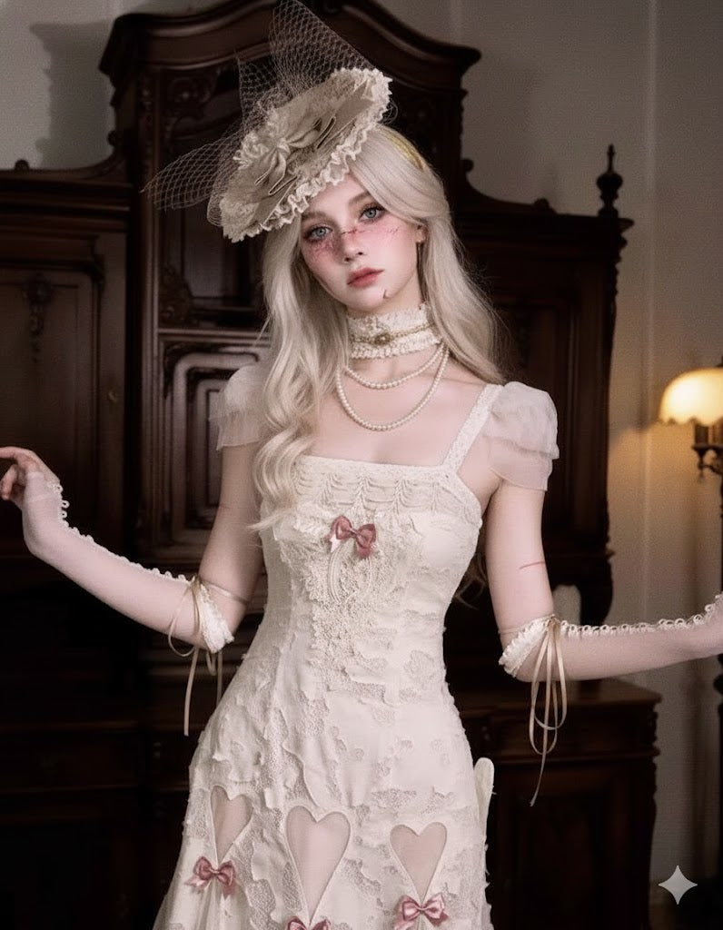 Parisian Venus Lolita Women's Rococo Retro Elegance Dress Spooky Medieval Doll Dress