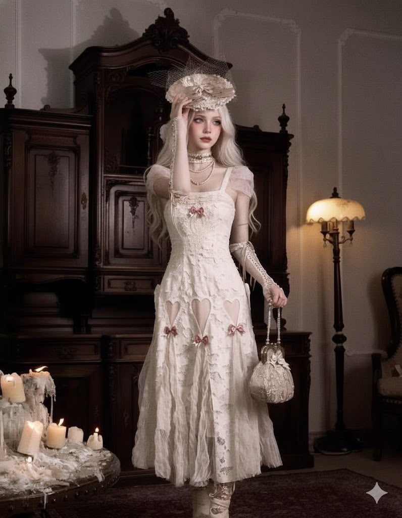 Parisian Venus Lolita Women's Rococo Retro Elegance Dress Spooky Medieval Doll Dress