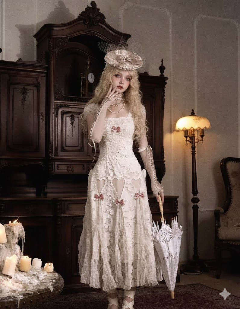 Parisian Venus Lolita Women's Rococo Retro Elegance Dress Spooky Medieval Doll Dress