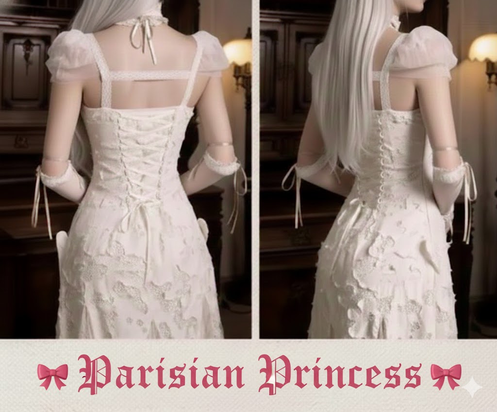 Parisian Venus Lolita Women's Rococo Retro Elegance Dress Spooky Medieval Doll Dress